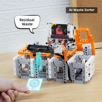 Kit de blocs de construction programmables DadaBit AI Micro:bit avec vision IA, robot éducatif STEM pour enfants, codage MakeCode/Python