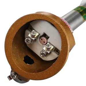 Thermocouple de capteur de type r de type s à haute température en céramique industrielle à 1800 degrés type b