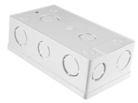Boîte de jonction murale, cassette interne montée pour interrupteur tactile et prise standard de 146 mm x 86 mm