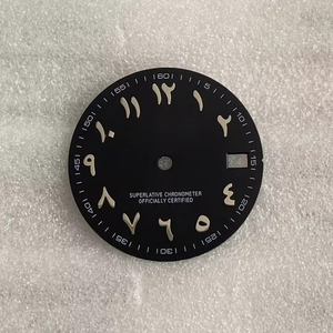 Cadran de Montre à Chiffres Arabes de 28,5 mm pour Mouvement Automatique NH35 NH36 avec Couronne à 3h00 ou 3h80 - Product Image 4