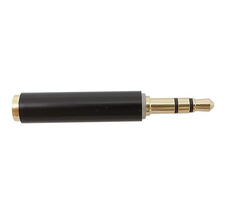 SOLMIMI Adattatore Splitter Audio 3.5mm | Cavo A Y Per Cuffie E Microfono TRRS | 4 Poli Per PC E Smartphone
