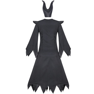 Disfraces <span class=keywords><strong>de</strong></span> Maléfica <span class=keywords><strong>de</strong></span> Lujo para Adultos, Novedad <span class=keywords><strong>de</strong></span> Halloween, con Diadema <span class=keywords><strong>de</strong></span> Cuernos, Gran Venta - Product Image 5