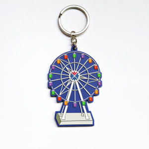 Vente en gros bon marché logo personnalisé porte-clés <span class=keywords><strong>voiture</strong></span> en caoutchouc <span class=keywords><strong>de</strong></span> silicone personnalisé 3D PVC souple porte-clés mignon Anime PVC porte-clés pour cadeau - Product Image 6