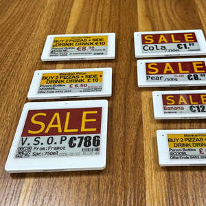 Nuevo Producto: Etiquetas Electrónicas de Precio con Pantalla de Tinta Electrónica de 4.2 Pulgadas, Bluetooth, API ESP32, ESL - Product Image 1