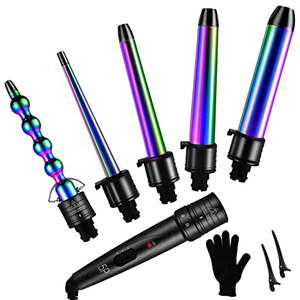 Accesorios <span class=keywords><strong>para</strong></span> Rizar el <span class=keywords><strong>Cabello</strong></span> Eléctricos de <span class=keywords><strong>la</strong></span> <span class=keywords><strong>Mejor</strong></span> Calidad, Rizador de <span class=keywords><strong>Cabello</strong></span> de 360 Grados, 5 Piezas, <span class=keywords><strong>para</strong></span> Uso Doméstico y Hotelero, con 1 Año de Garantía - Product Image 1