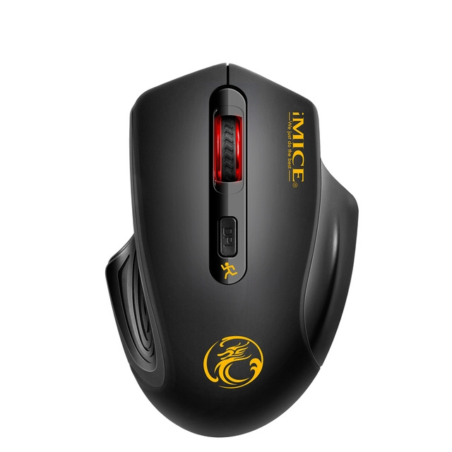 For Laptop PC 2000DPI USB 2.0 Receiver Optical Computer Mouse 2.4GHz Ergonomic Mice Sound Silent USB Wireless Mouse