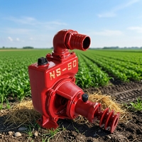 Pompe à eau diesel auto-amorçante OEM personnalisée de 2, 3, 4, 5 pouces NS-50 NS80 NS100 NS150 avec joint mécanique pour transfert d'eau de rivière