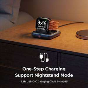 <span class=keywords><strong>JOYROOM</strong></span> JR WQW03 <span class=keywords><strong>Cargador</strong></span> de reloj inalámbrico magnético para iWatch <span class=keywords><strong>Cargador</strong></span> ajustable con modo de mesita de noche - Product Image 3