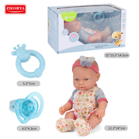 Muñeca de Silicona Realista Zhorya, Personalizada, Bonita, Recién Nacida, Cuerpo Completo, para Niñas