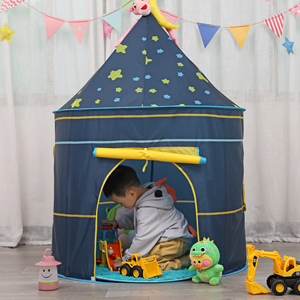 Nouvelle Grande Tente de Jeu pour Enfants <span class=keywords><strong>Château</strong></span> de Prince et Princesse Pop-up - Product Image 4