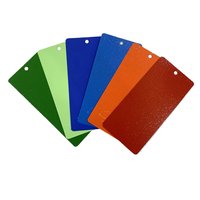 Peintures en poudre époxy polyester brillantes aux couleurs vives, texture froissée verte, fournisseur de revêtements en poudre