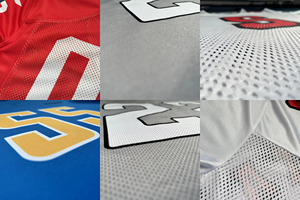 Custom Hip Hop Fashion Men Sport Jersey Manufacturer Baseball Oversized Blank Cropped Fit Football Custom Boxy Mesh Jersey - Product Image 3