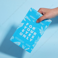 Pochette d'expédition rembourrée en couleur à imprimé personnalisé enveloppe en plastique blanc poly sac d'expédition à bulles avec logo pour Express