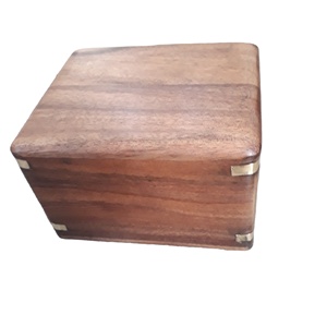 Caja de madera de pino con cierre para proyectos de manualidades, caja de madera de pino con cierre para manualidades, pasatiempos, joyería y almacenamiento para el hogar, 100% - Product Image 4