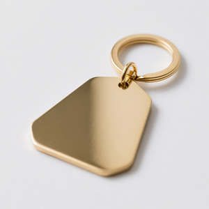 Khóa móc chìa khóa kim loại xoay cá nhân hóa, móc khóa hình tròn sang trọng, hàng loạt, khắc logo, móc khóa kim loại hình trái tim trống, tùy chỉnh - Product Image 2