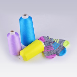 เส้นด้ายถักถุงเท้าไนลอน 66 แบบบิดเกลียว 78DTEX 24F ย้อมสีแบบ Hank <span class=keywords><strong>ราคา</strong></span>โรงงาน - Product Image 1