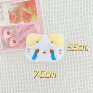 En stock, nouveaux accessoires décoratifs pour poupées en peluche de chat emoji de dessin animé japonais, pinces à cheveux pour enfants, accessoires mignons - Product Image 1