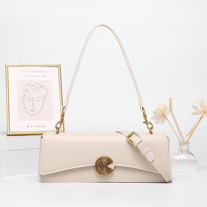 Sacs à main en cuir véritable pour femmes de mode styliste vente en gros de sacs à bandoulière à la française avec doublure en PVC sac fourre-tout quantité minimale de commande 3 pièces - Product Image 4