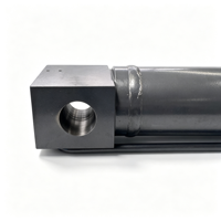 Silinder Hidrolik Kaki Penyangga Vertikal Aksi Ganda Berlapis Krom Keras Baja Berkualitas Tinggi dengan Batang Piston Harga Kompetitif