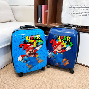 <span class=keywords><strong>Maleta</strong></span> Infantil con Diseño de Dibujos Animados, Carcasa Rígida, 18 Pulgadas, con Ruedas Giratorias, para Niños y Niñas - Product Image 3