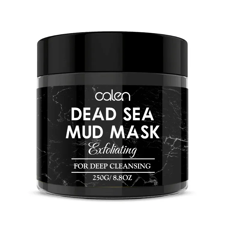 OALEN OEM Deep Cleansing 250g Schlamm maske Schwarz Anti Aging Dead Sea Body Mud Clay