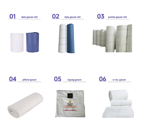 ผ้าโปร่งม้วนผ้าก๊อซแบบม้วนผ้าโปร่งซับน้ำได้ดีจากโรงงาน - Product Image 6