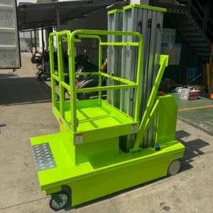 Automatico 4m 5m 6m portatile verticale idraulico scala elettrica uomo in lega di alluminio forbice piattaforma di sollevamento a basso costo nuova alta qualità - Product Image 5