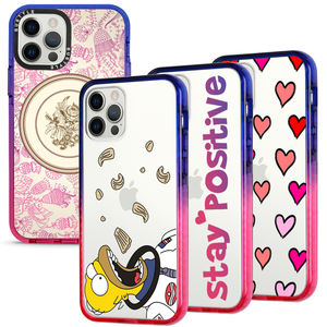 เคสโทรศัพท์แม่เหล็กโปร่งใส TPU ไฮบริดกันกระแทกหลากสีสุดหรูสำหรับ <span class=keywords><strong>iPhone</strong></span> 6 8 Plus 12 Pro Max เคสมือถือขนาดเล็ก - Product Image 6