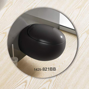 Nuovo Cupc Egg Square Design colore bianco wc sospeso in stile turco - Product Image 2