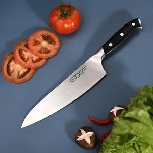 QXF High Quality Kitchen Knife 8 Inch German 1.4116 Stainless Steel Kitchen Chef Knife With ABS Handle