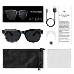 Occhiali Smart M01 con Fotocamera <span class=keywords><strong>da</strong></span> 8 Megapixel, Traduzione Simultanea AI, Registrazione Video 1080P e Memoria <span class=keywords><strong>da</strong></span> 32GB per Registrazioni - Product Image 6