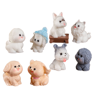 Kawaii Động Vật 3D Nhựa Điêu Khắc Hồ cạn Vườn Bức Tượng Nhỏ Mèo Thỏ Chim Bò Vịt Khủng Long Capybara Cây Đồ Chơi Giáng Sinh - Product Image 1