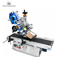 Machine d'étiquetage automatique à alimentation continue IPS ST-L106D, large plage de tailles d'étiquettes pour sachets en plastique et sacs en papier