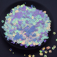 Paillettes irisées en forme de petites fleurs délicates pour ongles, loisirs créatifs, formes de paillettes, sequins pour résine, coques de téléphone, DIY, gobelets