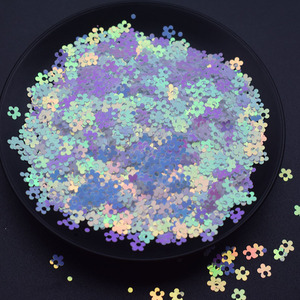 Paillettes irisées en forme <span class=keywords><strong>de</strong></span> petites fleurs délicates pour ongles, loisirs créatifs, formes <span class=keywords><strong>de</strong></span> paillettes, sequins pour résine, coques <span class=keywords><strong>de</strong></span> téléphone, DIY, gobelets - Product Image 2