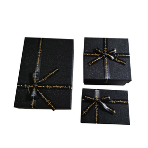 Boîte en carton de luxe avec ruban, gaufrage à chaud or, emballage cadeau pour rouge à lèvres, cils, soins de la peau, cosmétiques de <span class=keywords><strong>Noël</strong></span> - Product Image 3