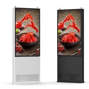 IP66 độ sáng cao 3000 Nit ngoài trời không thấm nước <span class=keywords><strong>LCD</strong></span> Totem Màn hình kiosk ldz kỹ thuật số biển Cửa sổ phải đối mặt với quảng cáo hiển thị - Product Image 3