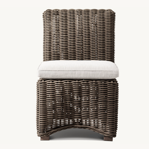 Moderne Luxus Allwetter Wicker Patio Garden Hotel Provence Eimer Esszimmer Seitens tuhl Outdoor Hand gewebte Möbel - Product Image 2