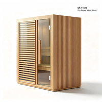 Sauna mewah modern dengan teknologi inframerah spektrum penuh dan interior kayu elegan untuk hotel, vila, pusat kebugaran & pusat wellness.