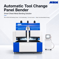 Cintreuse de panneaux CNC industrielle avec changement d'outil automatique pour le pliage de portes et de boîtiers en tôle