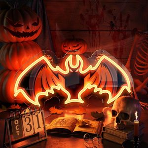 Winbo tùy chỉnh Neon Halloween Đèn ngoài trời với hộp sọ BAT và bí ngô logo nhà máy thiết kế miễn phí Acrylic LED điện tử Neon dấu hiệu - Product Image 3