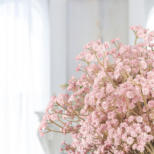 1 PC Fleurs artificielles Gypsophile en vrac, bouquets de Gypsophile effet poussière, fleurs artificielles au toucher réel pour mariage, fête, décoration intérieure - Product Image 6
