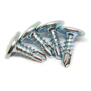 Tornillos autoperforantes de cabeza de truss modificada con base tipo oblea, zincados, 4.2x13 - Product Image 1