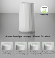 Diffuseur d'aromathérapie pour voiture à ultrasons en plastique écologique rechargeable 35ML, durable, longue durée de vie, ultra silencieux, portable, double