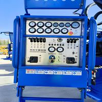Foreuse de puits d'eau montée sur camion de 1000 m, moteur diesel 264 kW, pompe à boue 2800 L/min, machine de forage géothermique