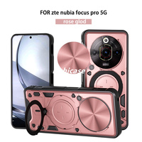 Lichicase support circulaire Durable caméra protéger étui d'armure pour ZTE Nubia Focus Focus Pro couverture arrière