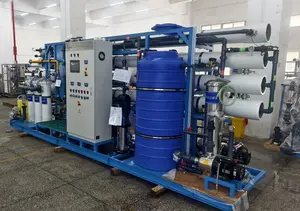 250T acqua di mare desalinizzazione RO sistema di osmosi inversa impianto di desalinizzazione acqua salata per acqua potabile macchinari di trattamento