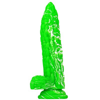 Plug anal en silicone coloré, simulation de fruit melon amer, avec ventouse, pour expansion anale homme/femme, jouet sexuel pour adulte