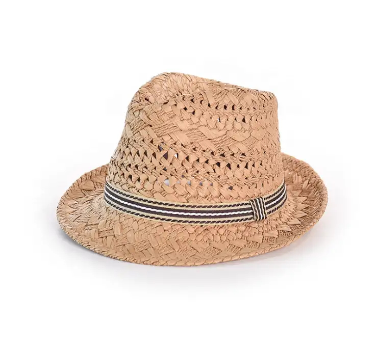 Luxus chinesische Mode Fedora Hüte für Frauen und Männer Klassische Sommer mütze Custom Design Großhandel Unisex Sun Raffia Strohhüte