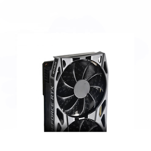 สำหรับ <span class=keywords><strong>EVGA</strong></span> GeForce RTX 2060 Ko การ์ดเกม, 06G-P4-2066-KR, GDDR6 6GB, พัดลมคู่, แผ่นรองโลหะ - Product Image 5
